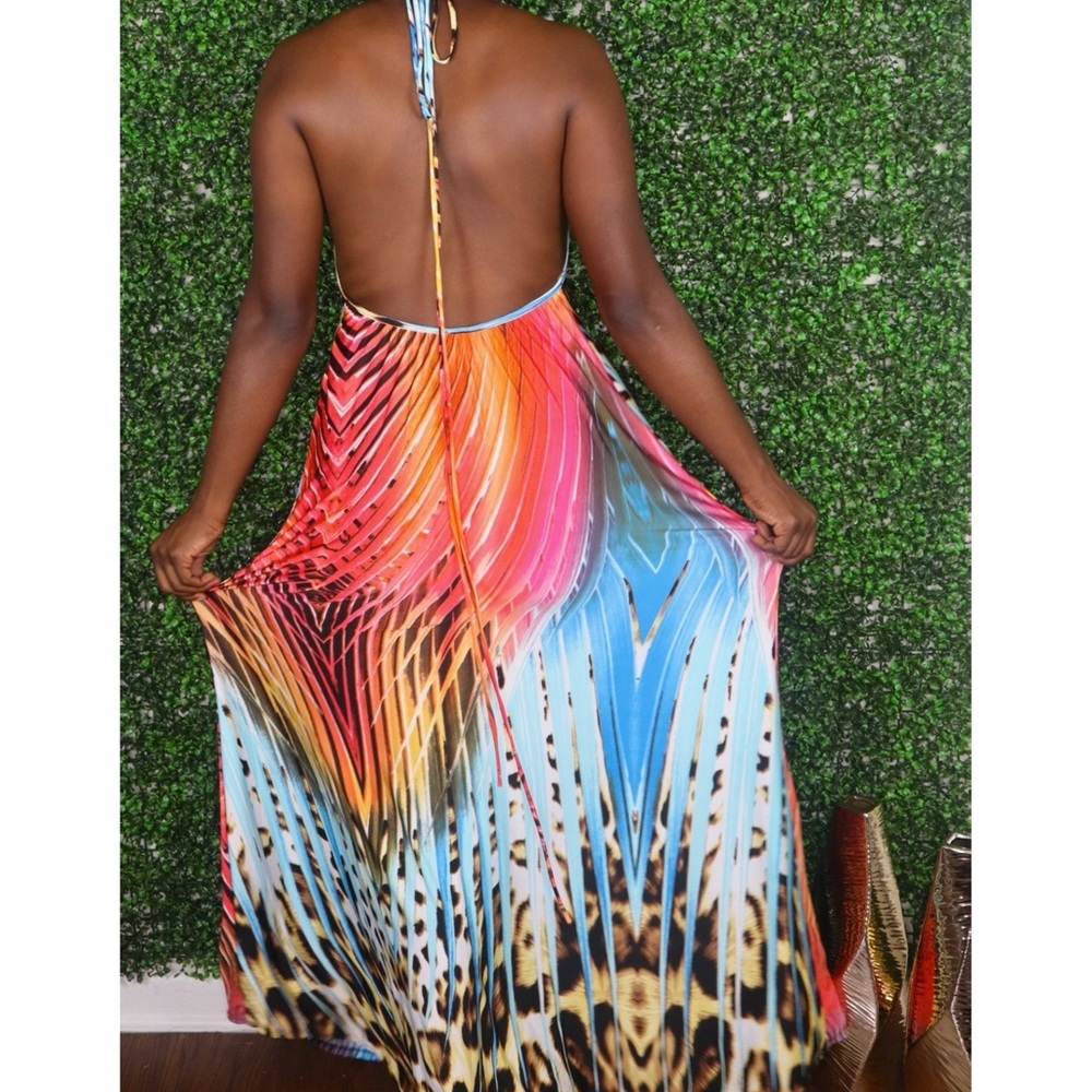 Tropical dress - Picture 2 of 2